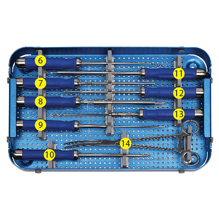 Spinal främre cervikal instrumentuppsättning Sekundär produktbild