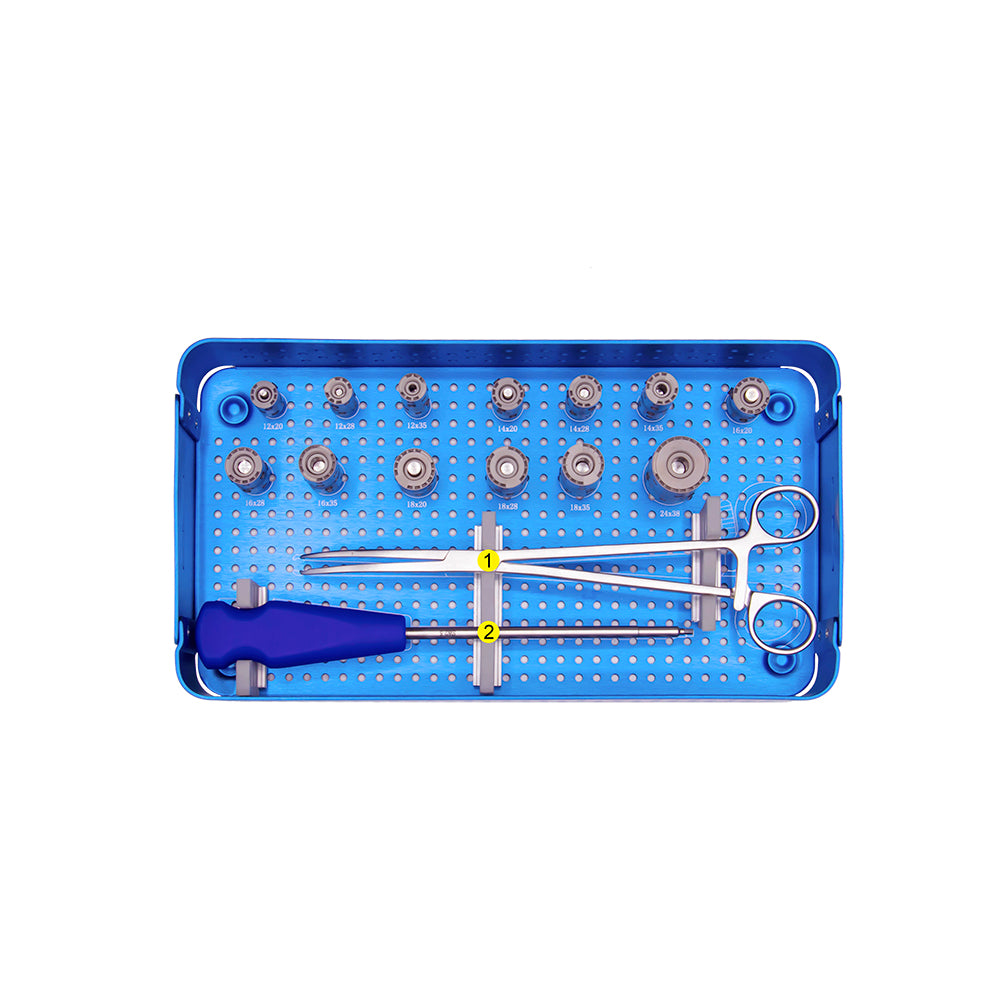 Small Fragment Expandable Titanium Cage Set Main image