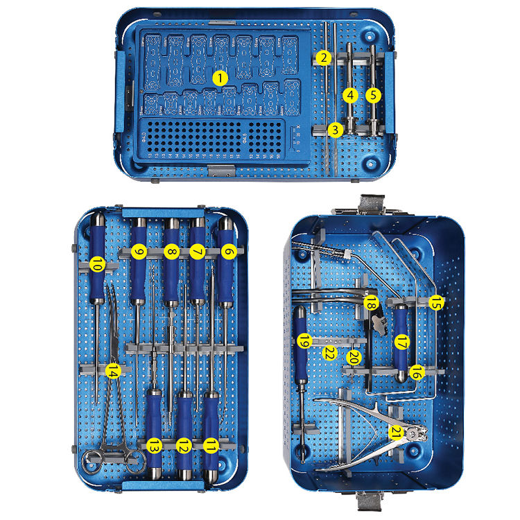 Spinal Surgical Instrument Set Huvudsaklig produktbild