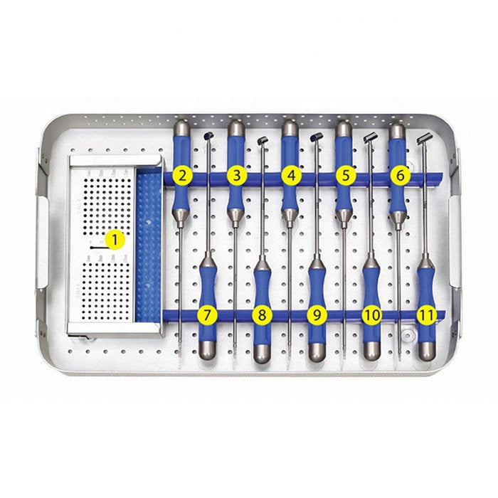 Conjunto de instrumentos para placa laminar posterior Imagem secundária do produto