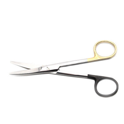 Tesoura de dissecção Mayo super afiada e curva Imagem secundária do produto