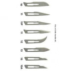 Surgical Blades Box of 100 Stainless Steel Size 21.
