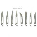 Surgical Blades Box of 100 Stainless Steel Size 21.