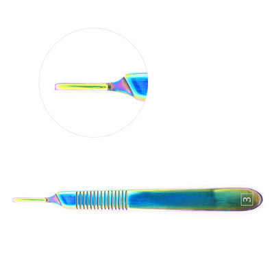 Surgical Knife Handle Color Coated No 3