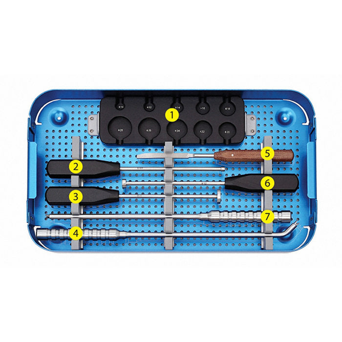 Surgical Spinal Titanium Mesh Cage Set