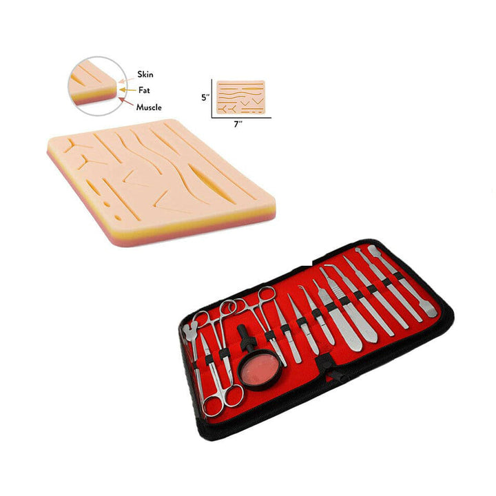 Suture Practice Kit 3 layers Skin Suture Pad