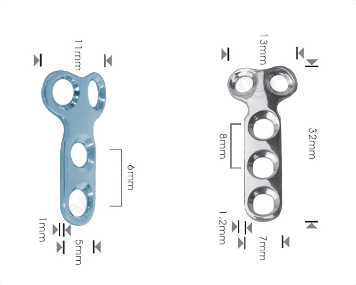 T Plate 2.7 Stainless Steel