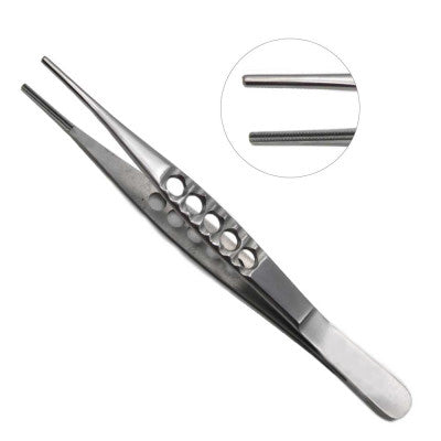 Thumb Tissue Forceps Fenestrated Handle