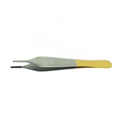 Tying Platform Adson Tissue Forceps