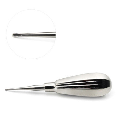 Winged Elevator Short Handle Curved Κύρια εικόνα προϊόντος