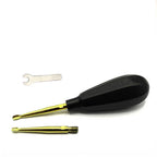 WingLux Luxating Winged Elevator Removable Titanium Tip - Color Coated